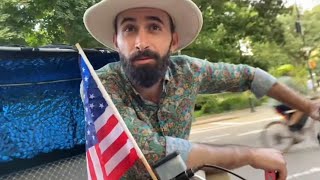 Waxiest Pulls up on three wheeler bike ride man and almost fight after argument and trolling him [upl. by Eihtak]