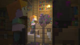 She have most dangerous Friend😈 minecraft shorts minecraftanimation [upl. by Notyalk]