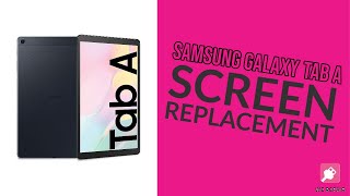 Samsung Galaxy Tab A  SMT515  Screen Replacement [upl. by Lokim51]