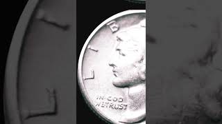 Obverse Face of Silver Mercury Dime Ten Cents [upl. by Etnelav303]