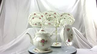 Vintage Royal Albert Tranquility Dish Set  65 Pieces [upl. by Heddi449]