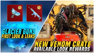 😱 Glacier UZI amp Glacier ScarL Leaks  Venom Crate Available Look  New XSuit In35 Update  PUBGM [upl. by Clerk]