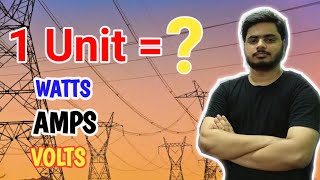 How To Calculate UNITS WATTS AMPSVOLT தமிழில் [upl. by Otero]