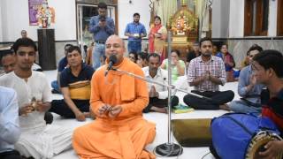 Narsingh Aarti at ISKCON Ghaziabad by Adi Karta Pr [upl. by Idham728]