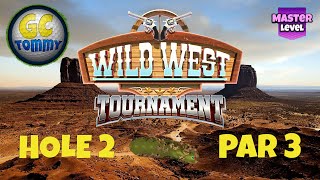 Master QR Hole 2  Par 3 HIO  Wild West Tournament Golf Clash Guide [upl. by Winona]