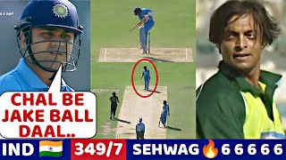 IND VS PAK 2004  Sehwag destroyed Pakistan and Shoiab Akhtar IND VS PAK Most Shocking revenge ever [upl. by Mariette]