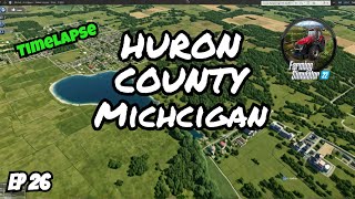 Is Huron County Michigan the BEST Map for FS22 [upl. by Warder531]