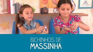 Como fazer bichinhos de massinha [upl. by Starobin]