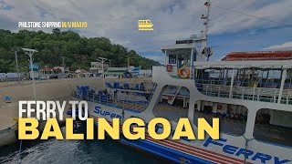 Ferry from Camiguin to Balingoan  MV Maayo  Timelapse  Philippines [upl. by Ahsas]