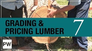 Milling Your Own Lumber  Part 7 Grading amp Pricing [upl. by Aitropal]