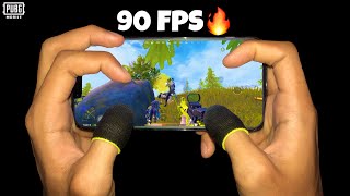 90 FPS‼️ 🔥 Playing Livik in iPhone 13 Pro Max  PUBG MOBILE 2024 12 [upl. by Assirk856]