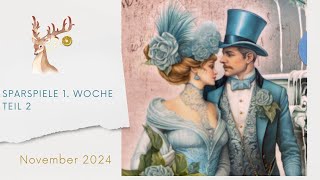 🧙‍♀️🎃 1 SparspielRunde November 2024 🎃🧙‍♀️ Teil 2 🎃🧙‍♀️Sparen mit der Umschlagmethode [upl. by Roberto]