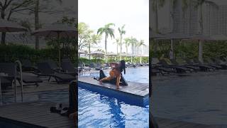 Yoga by the pool ชีวิตติดแมท [upl. by Held]