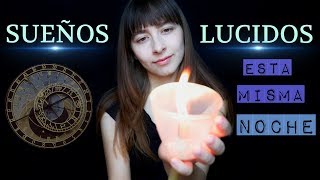 HIPNOSIS GUIADA Ten SUEÑOS LÚCIDOS Esta MISMA NOCHEASMR [upl. by Nnylarac]