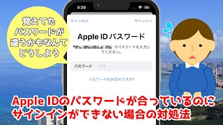 Apple IDのパスワードが合っているのにサインインができない場合の対処法｜iPhone15にも対応｜Tenorshare 4uKey [upl. by Anilorak620]