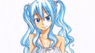 drawing mirajane  fairy tail  MrErua2 [upl. by Annaiek]