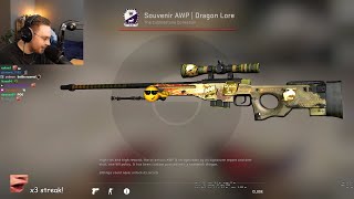 OhnePixel buys a 51000 Souvenir AWP Dragon Lore in CSGO [upl. by Yert558]