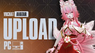 VRChat PC Avatar Upload Tutorial  New Eden [upl. by Akilam]