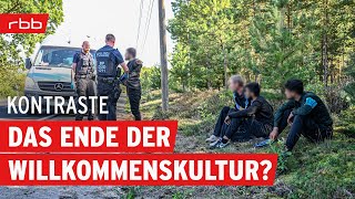 Grenzkontrollen und Abschiebungen – Deutsche Flüchtlingspolitik im Wandel  Kontraste [upl. by Lehacim]