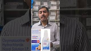 Otrivin Fast Relief Adult Nasal Spray I How to Uses I Otrivin Spray Dosage amp Side Effect shorts [upl. by Zetneuq621]