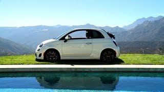 Fiat 500c GQ Edition Running Footage [upl. by Schinica38]