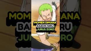 Babon Niru Jurus Zoro anime reviewanime onepiece [upl. by Lecrad23]