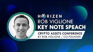 Robert Viglione  ZenCash at Crypto Assets Conference 2018 Key Note Speech [upl. by Xylia]