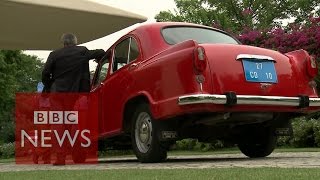 Indias iconic Ambassador car  BBC News [upl. by Wadlinger]