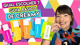 RESENHANDO TODOS OS PRODUTOS DE CREAMY🎉✨ Skincare [upl. by Meador]