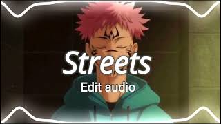 streets instrumental  doja cat editaudio🌟🌟 [upl. by Ytinav914]