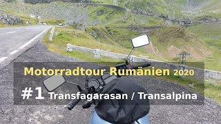 Motorradtour Rumänien 2020 1  Transfagarasan  Transalpina [upl. by Chrisse]