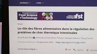 Rôle des fibres alimentaires dans la santé intestinale [upl. by Ayotl]