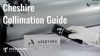 Collimating a Newtonian with a Cheshire Eyepiece  High Point Scientific [upl. by Latoniah]