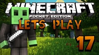 Lets Play Minecraft PE  Ep17  Mob Spawner Fix [upl. by Jillana]