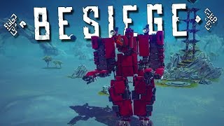 Besiege  Warpath Transformer Crazy Battle Crab amp More  Insane Besiege Creations [upl. by Mchail]