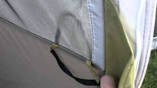 Coleman Weathermaster 10 Screened Tent indoor [upl. by Hymie444]