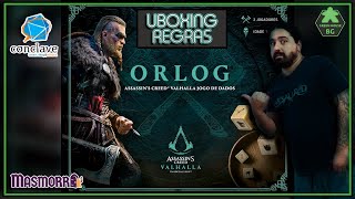 Assassins Creed Valhalla ORLOG  Unboxing  Regras [upl. by Eseilana362]