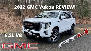 2022 GMC Yukon AT4  REVIEW and POV DRIVE Whats new for 2022 [upl. by Gnemgnok]