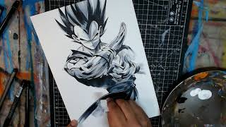 Vegeta Dragon Ball Artwork [upl. by Eden]