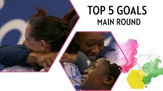 Top 5 Goals  Main Round  EHF EURO 2016 [upl. by Kai78]