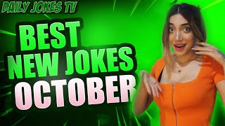 😂 Best Jokes of OCTOBER  Funny Jokes [upl. by Frances]