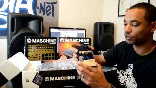 Native Instruments Maschine MK2 MKII Unboxing amp First Impressions Video [upl. by Olivia53]