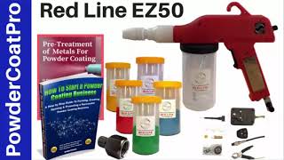 Red Line EZ50 Powder Coating Gun [upl. by Massimo285]