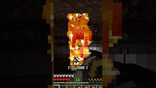 Minecraft Blaze Rod Farm with Gun mcpe minecraft [upl. by Guendolen331]