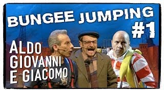 Anplagghed  Bungee Jumping 1 di 5  Aldo Giovanni e Giacomo [upl. by Oenire999]