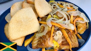 Mouthwatering Escovitch Saltfish with Bammy in Coconut Milk Sunday Lunch  Val’s Kitchen [upl. by Alimak]