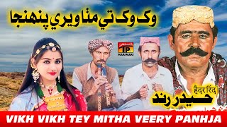 Vikh Vikh Tey Mitha Veery Panhja  Haider Rind  Sindhi Geet  TP Marwari [upl. by Dwane196]