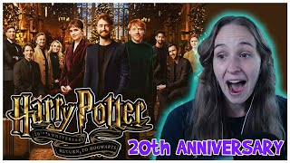 EPIC REUNION TIME Harry Potter 20th Anniversary Return to Hogwarts Reaction [upl. by Rutherford]