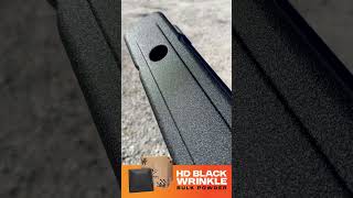 HD Black Wrinkle Powder Coating  Spotlight Video [upl. by Wilcox]