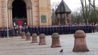 Teil 1 Gelöbnis LwAusbBtl Germersheim am 09032017 in Speyer [upl. by Nywde520]